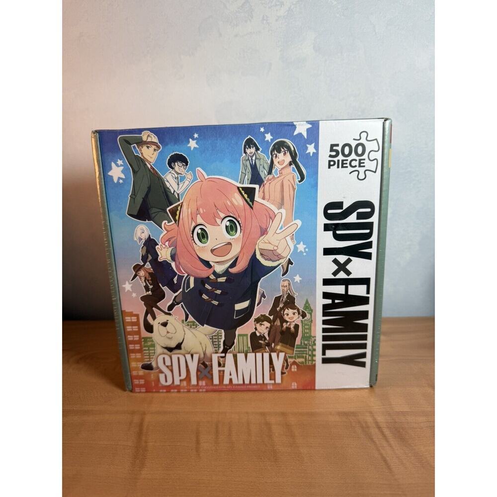 Spy x Family 500 Piece Puzzle New Sealed 18x24”